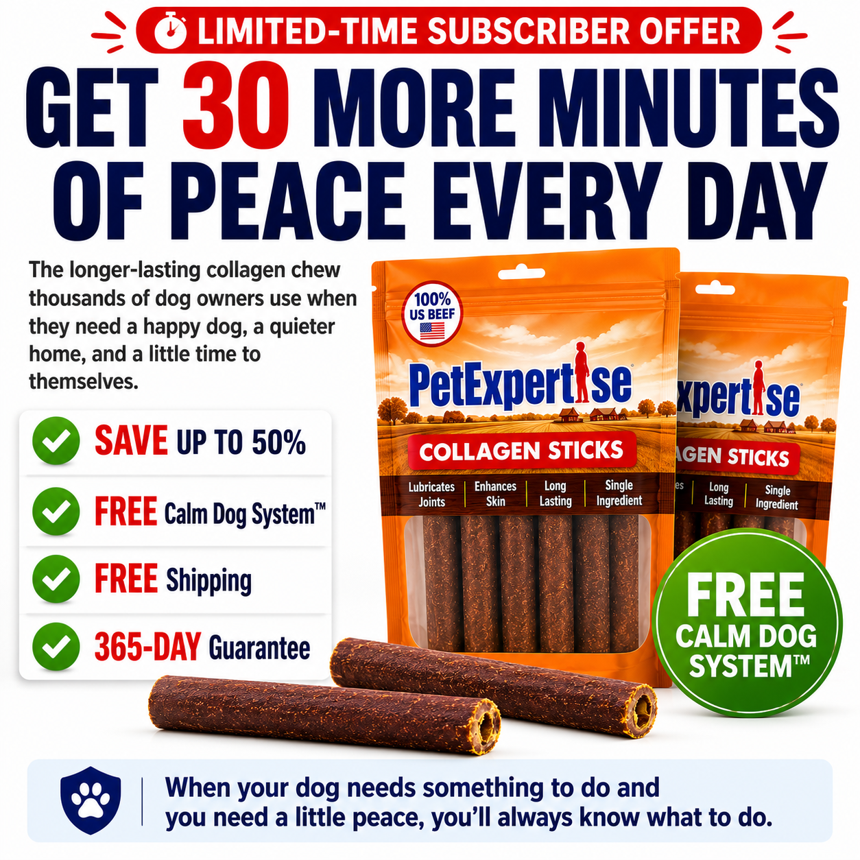 Pet Expertise™ Collagen Chews (subscription)